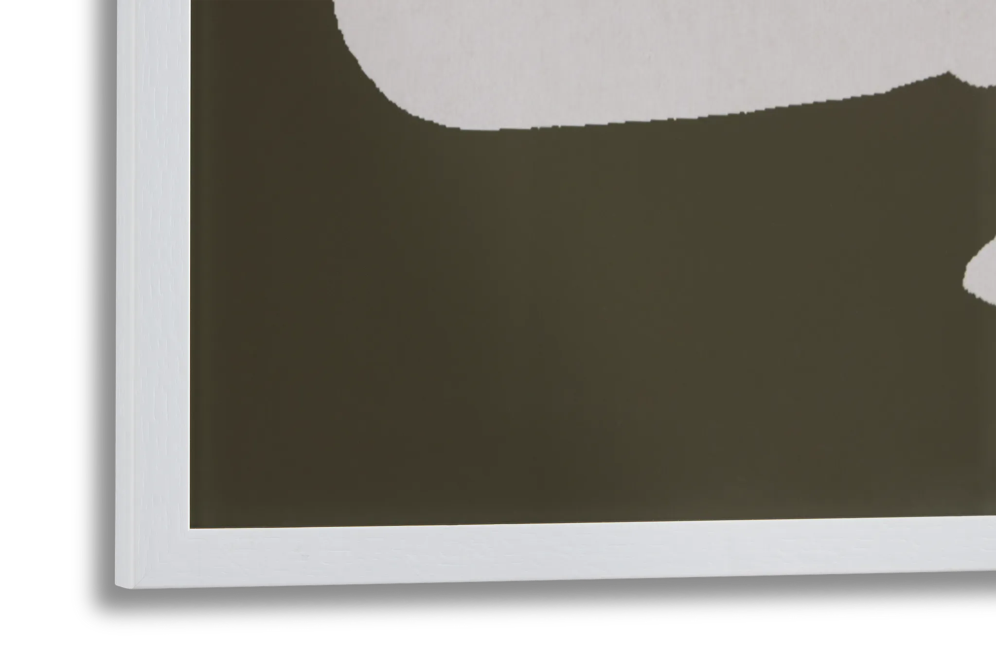 Vas Dark Green Framed Wall Art