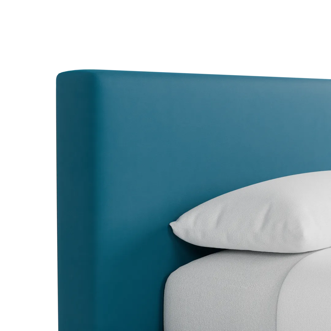 Grayton Joya Teal 44" Upholstered Platform Bed