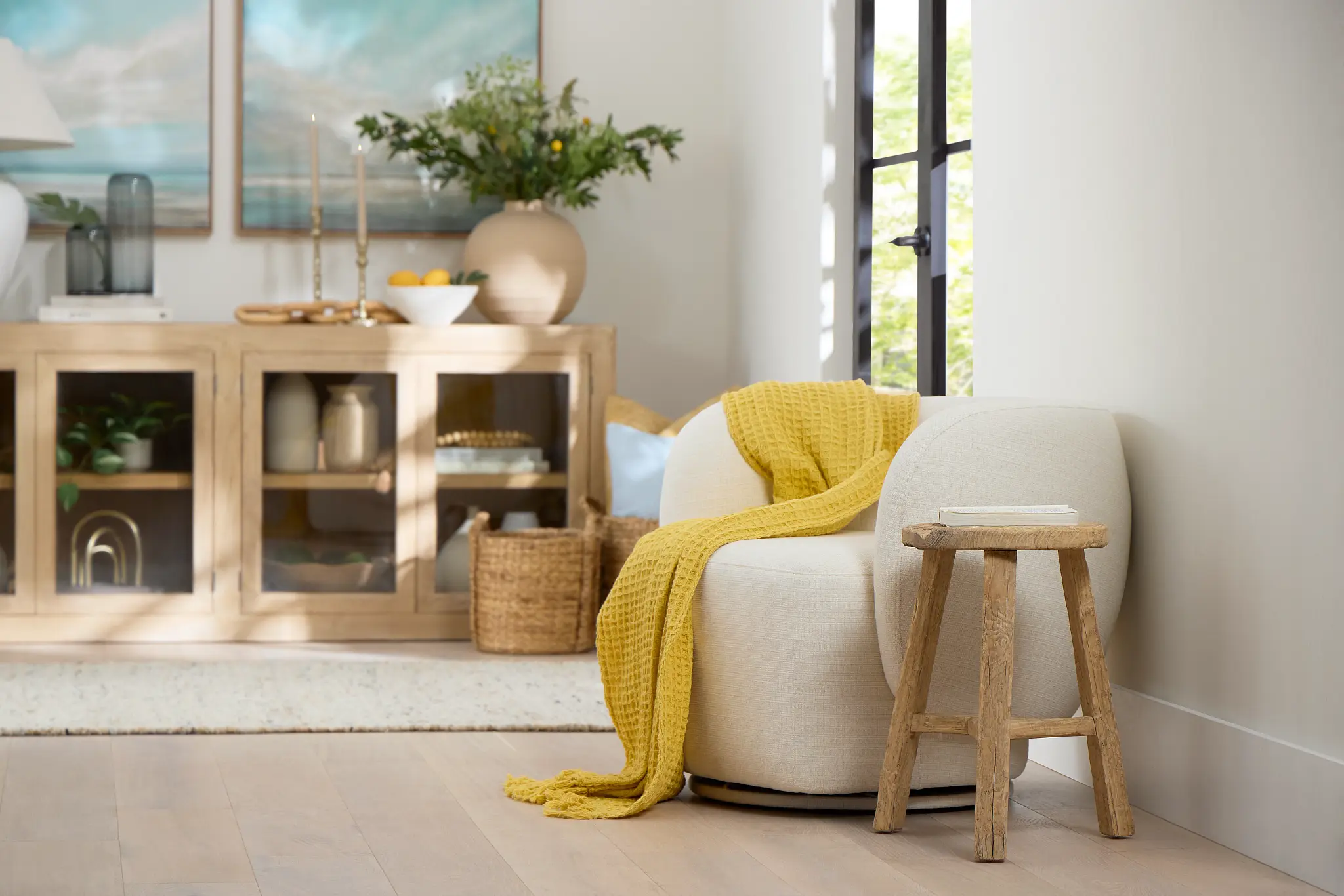 Cleo Light Beige Fabric Swivel Accent Chair Cleo Light Beige Fabric Swivel Accent Chair