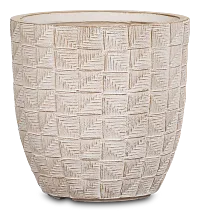 Keana Beige Small Planter