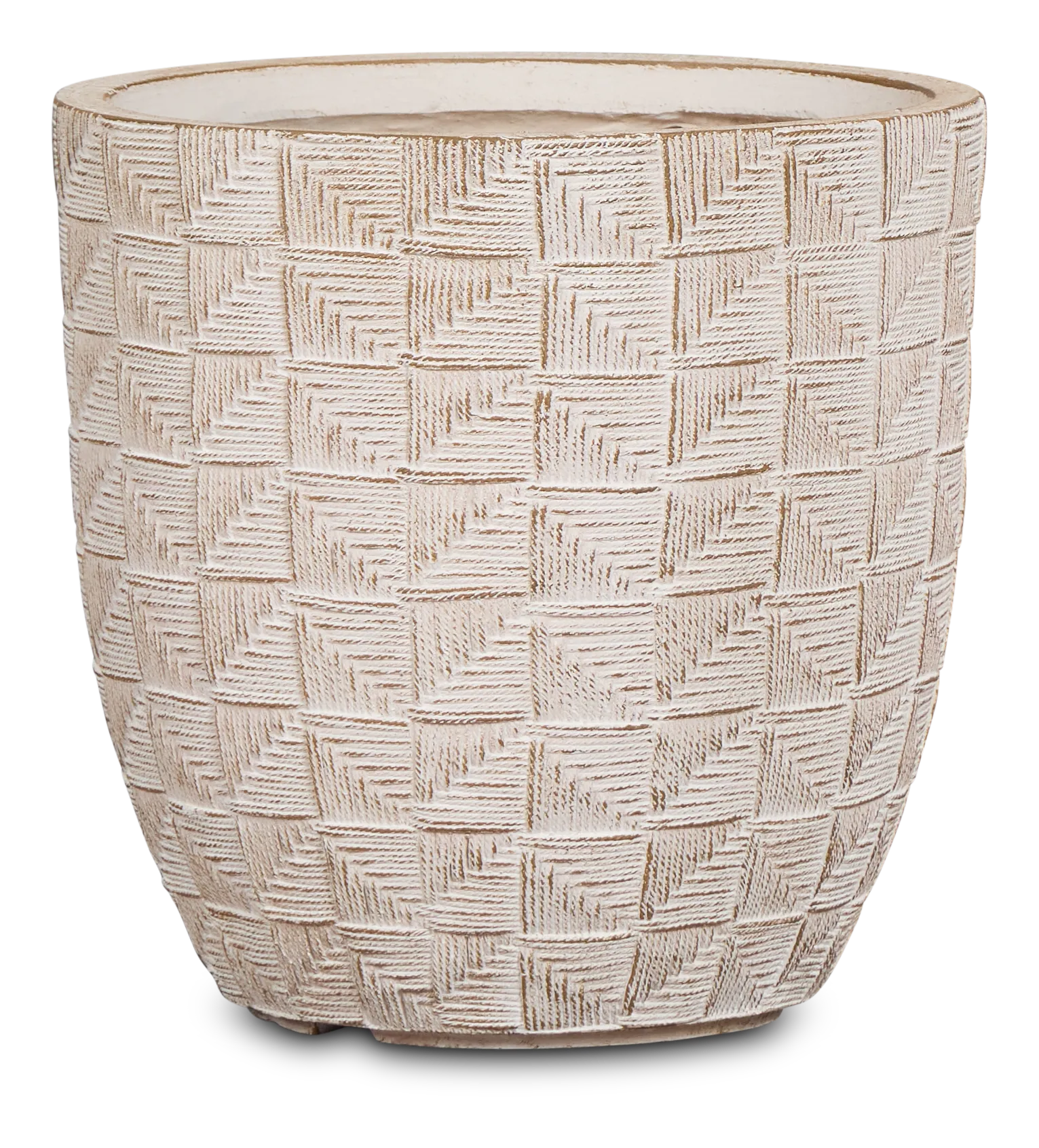 Keana Beige Small Planter