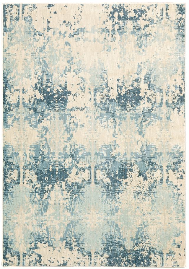 Xanadu Blue 8x11 Area Rug