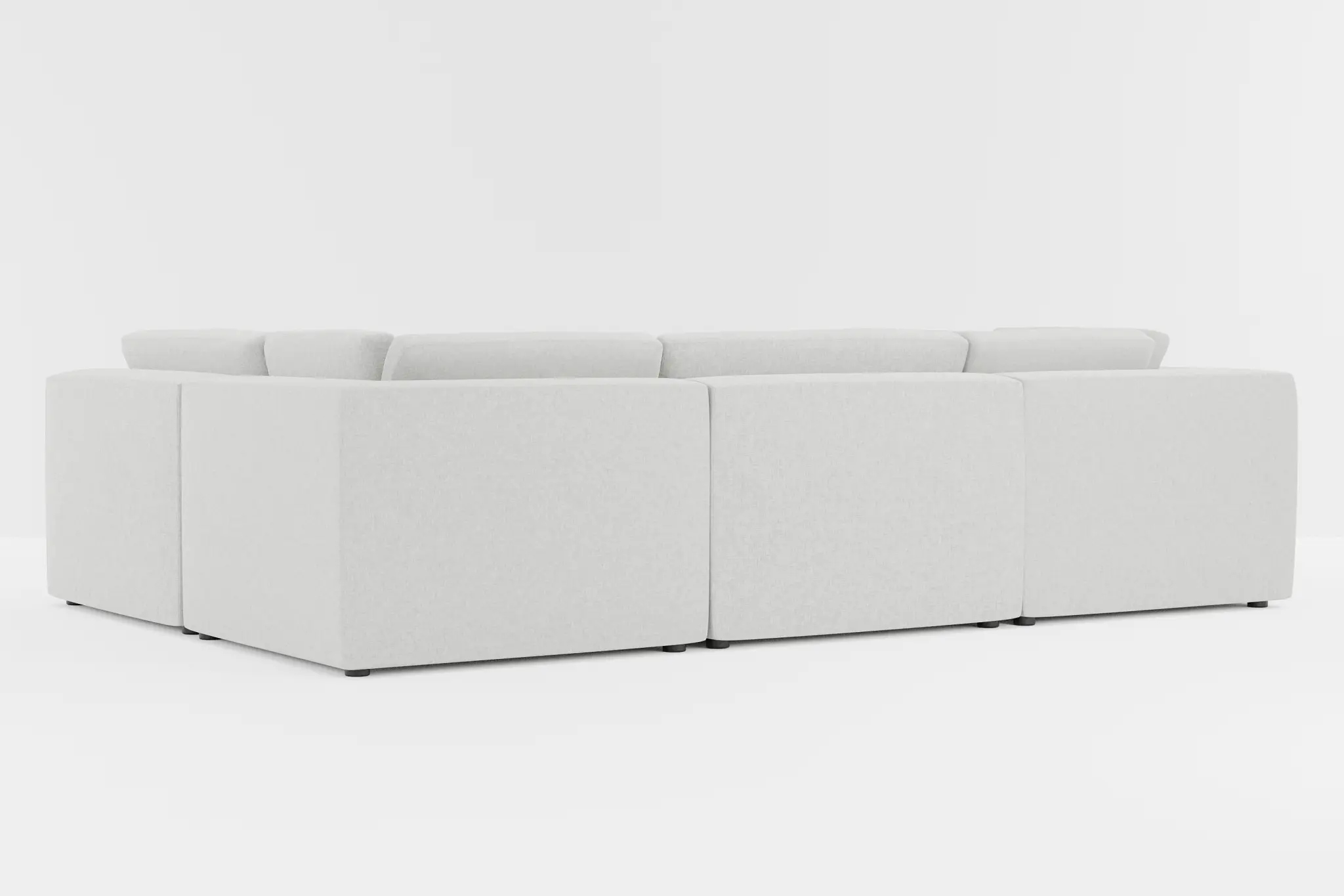 Destin Delray Pewter Fabric 6-piece Pit Sectional Destin Delray Pewter Fabric 6-piece Pit Sectional