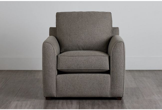 Asheville Brown Fabric Chair
