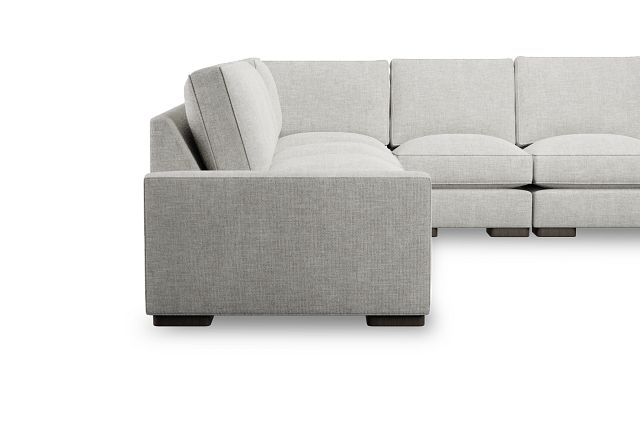 Edgewater Elevation Khaki Large Two-arm Sectional