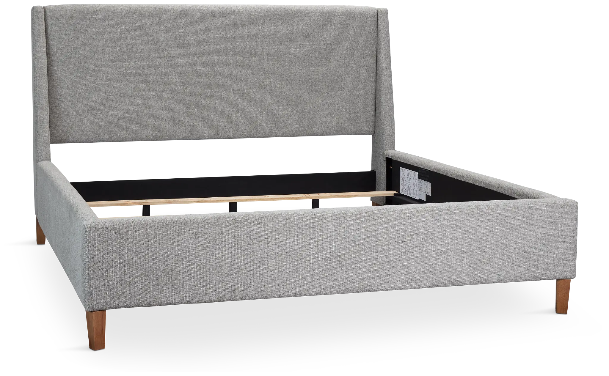 Provo Gray Uph Panel Bed Provo Gray Uph Panel Bed