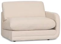 Jules Ivory Velvet Right Chair