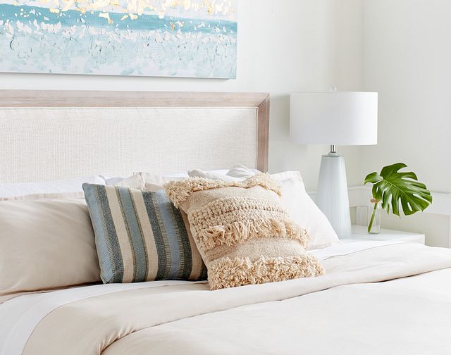 Bo Gray Glass Table Lamp