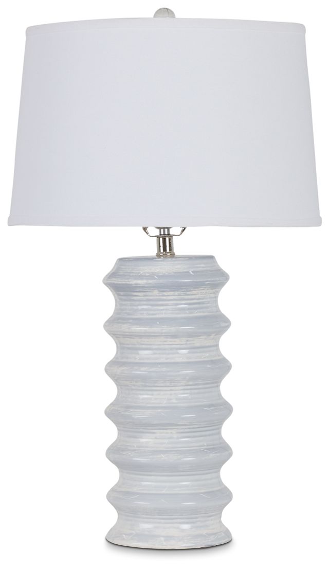 Shrill White Table Lamp (1)