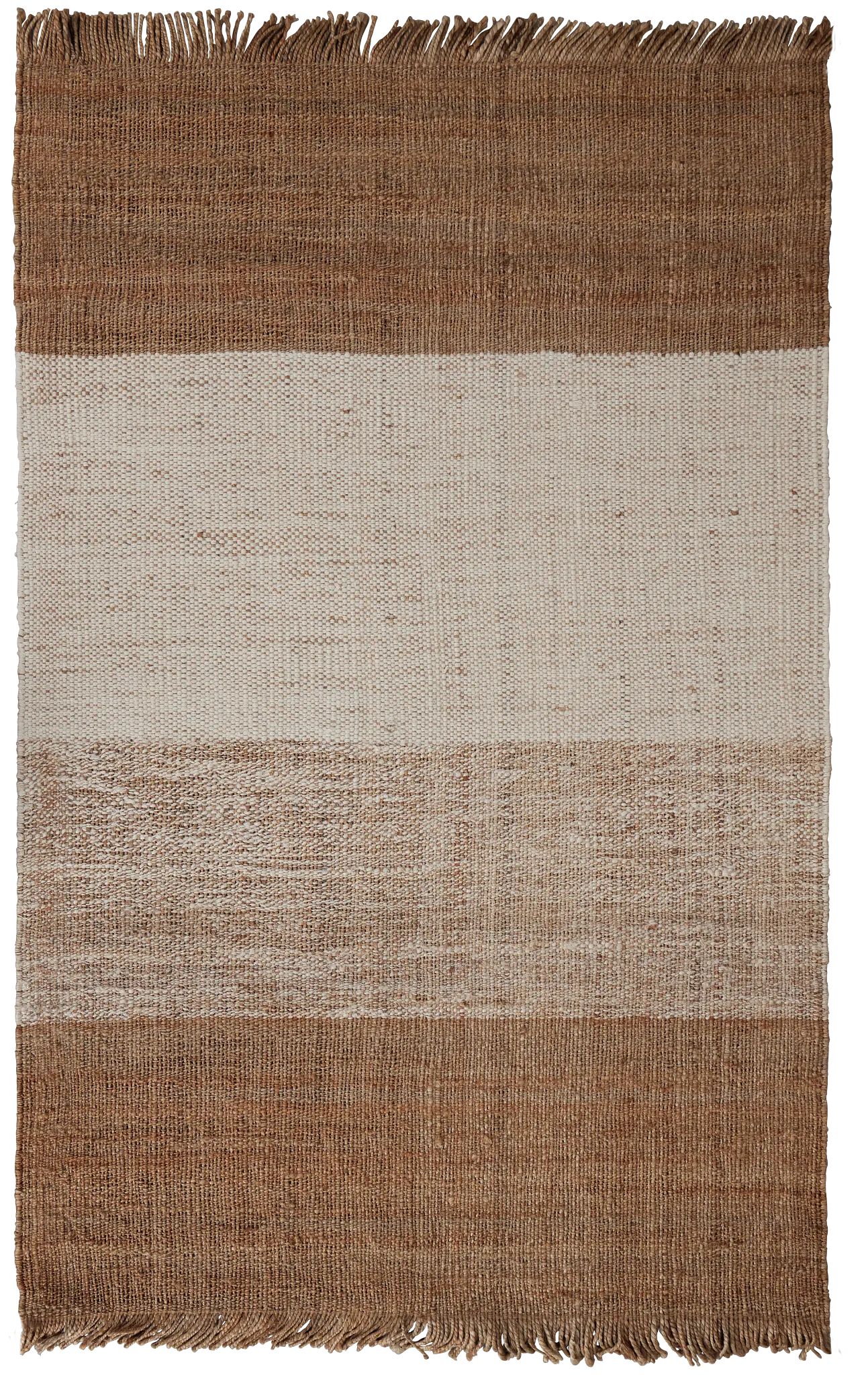 Masira Ivory Jute 8x10 Area Rug