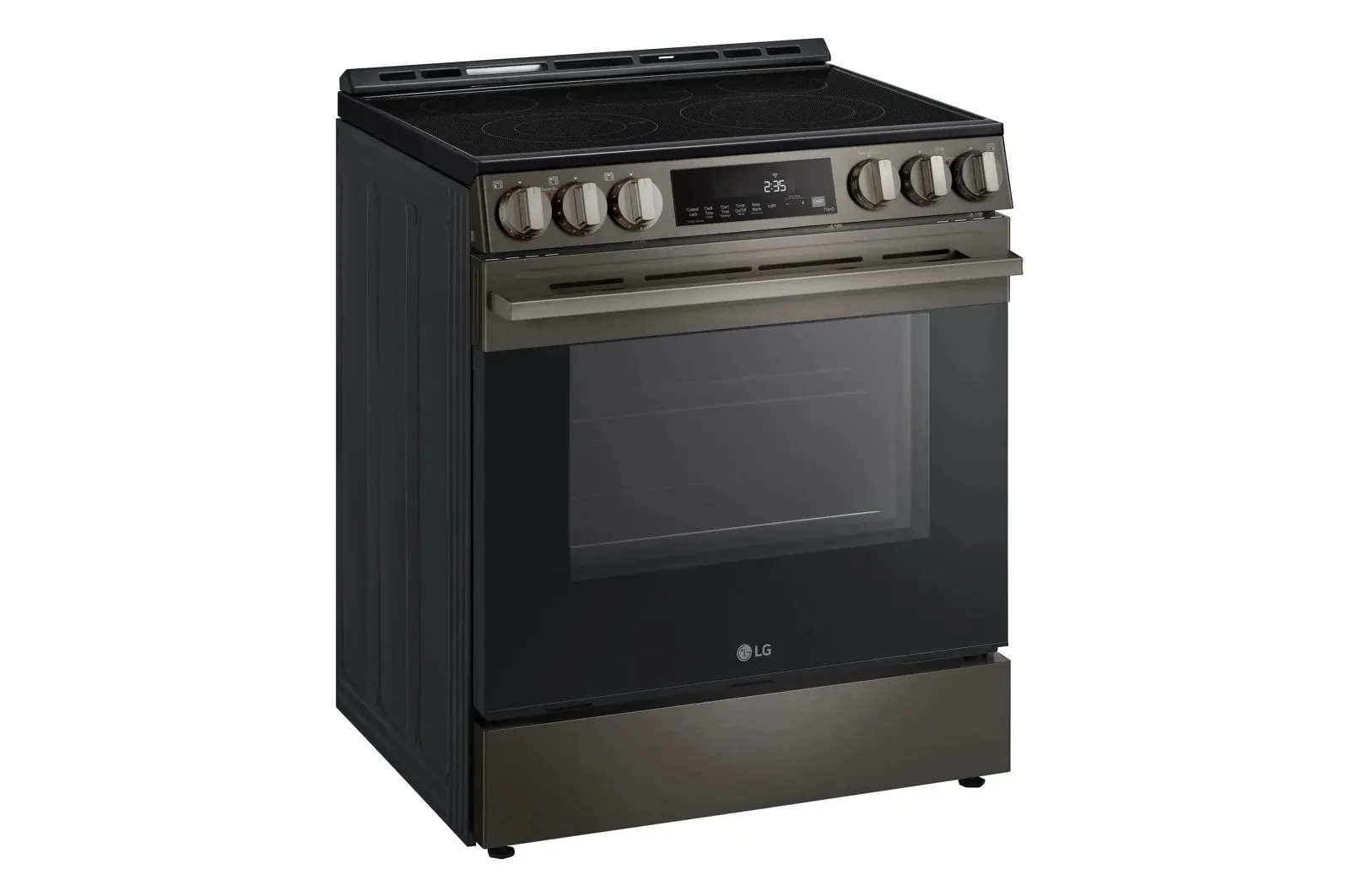 Lg 6333 Series Black Electric Range