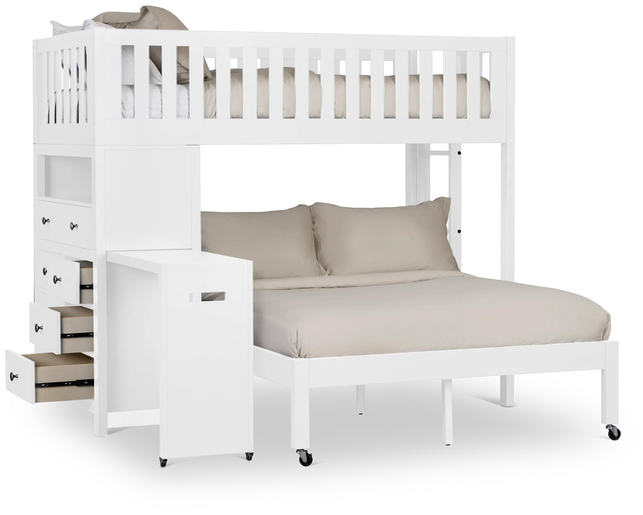 Charleston White Loft Bed