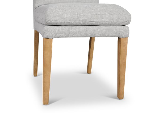 Willow Gray Fabric Upholstered Side Chair