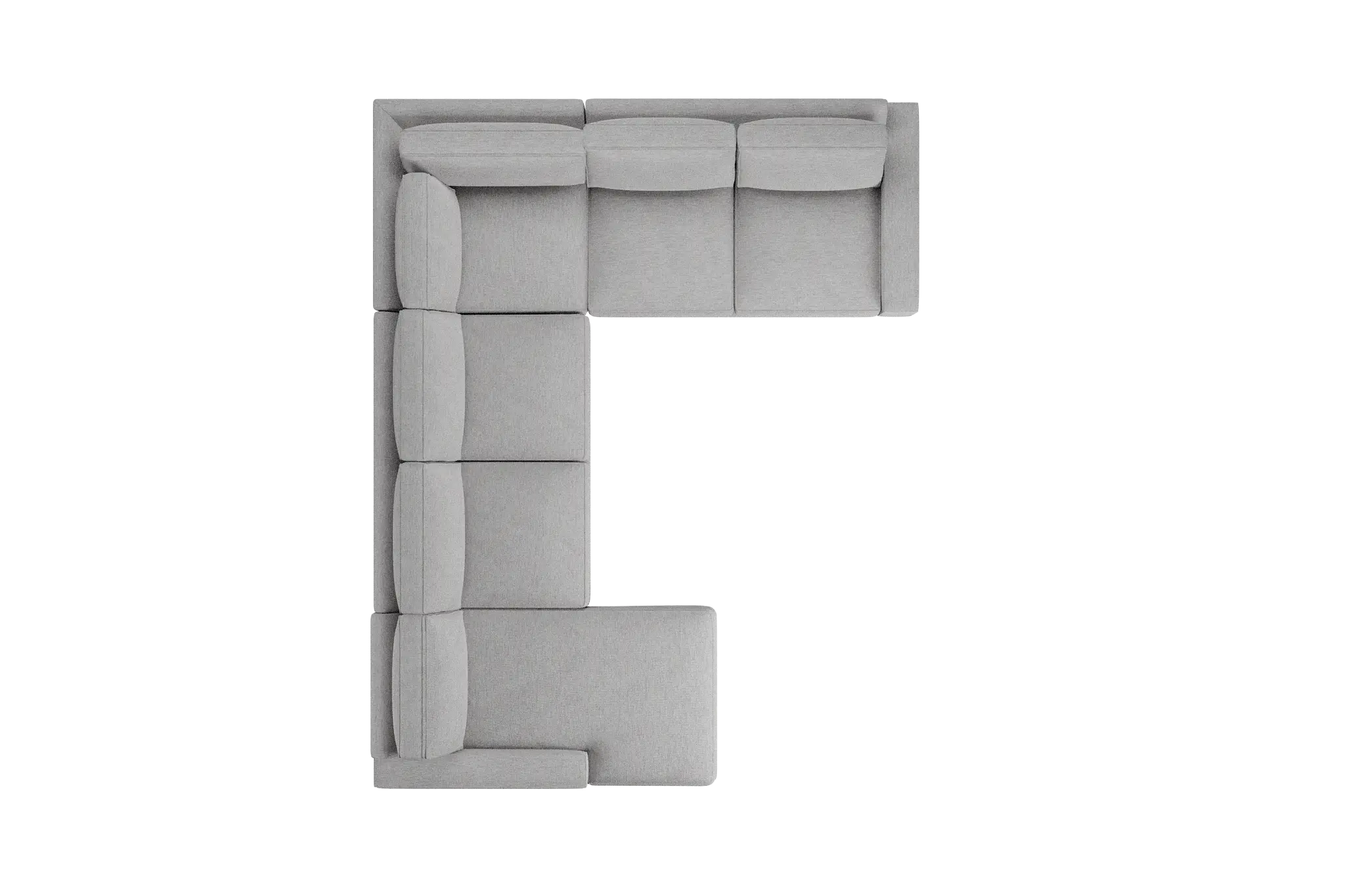 Edgewater Maguire Gray Medium Left Chaise Sectional Edgewater Maguire Gray Medium Left Chaise Sectional