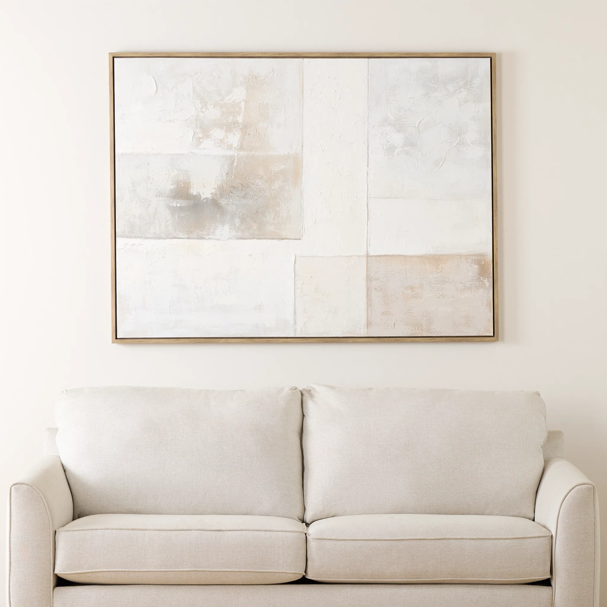 Briele Beige Framed Wall Art