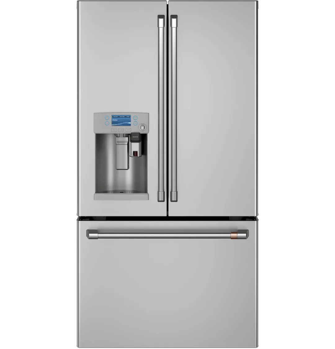 Cafe 22 Series Stainless Steel Bottom Freezer Refrigerator