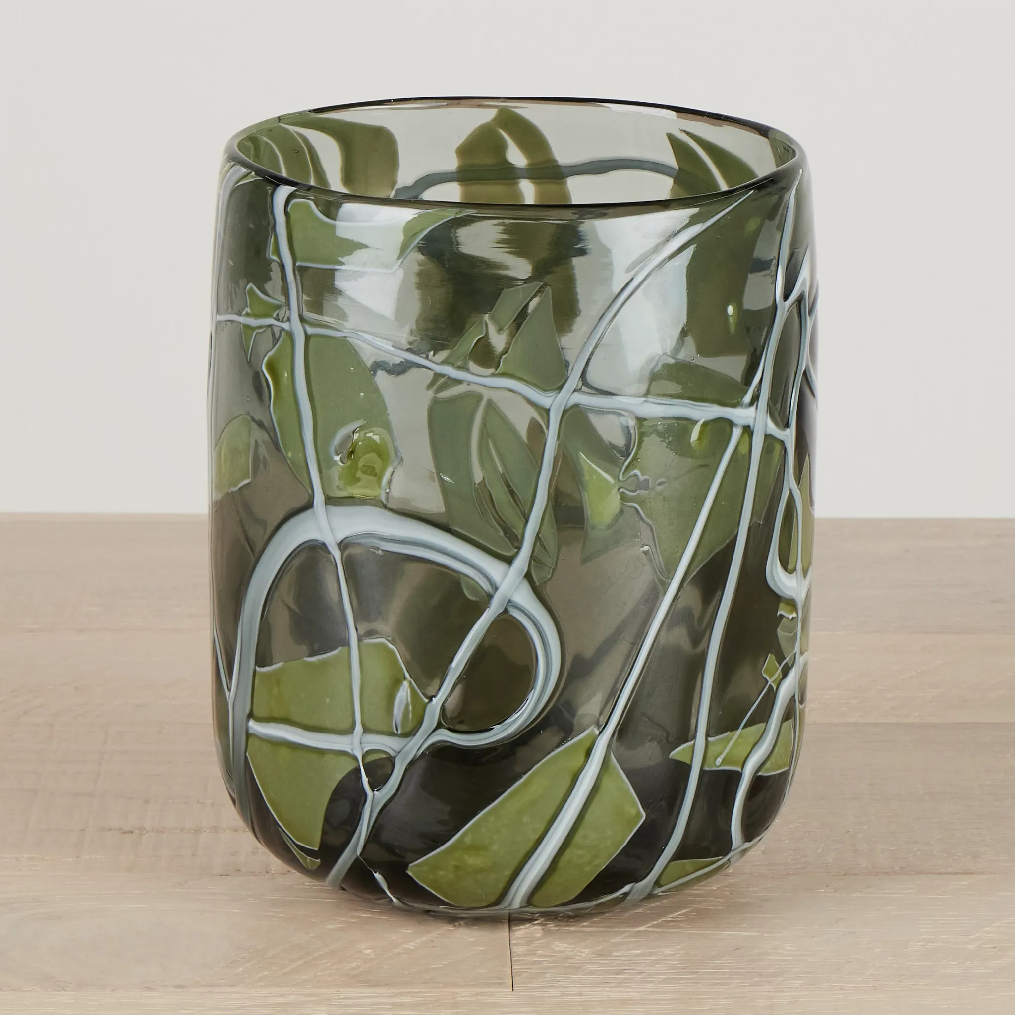 Uvoli Small Green Vase