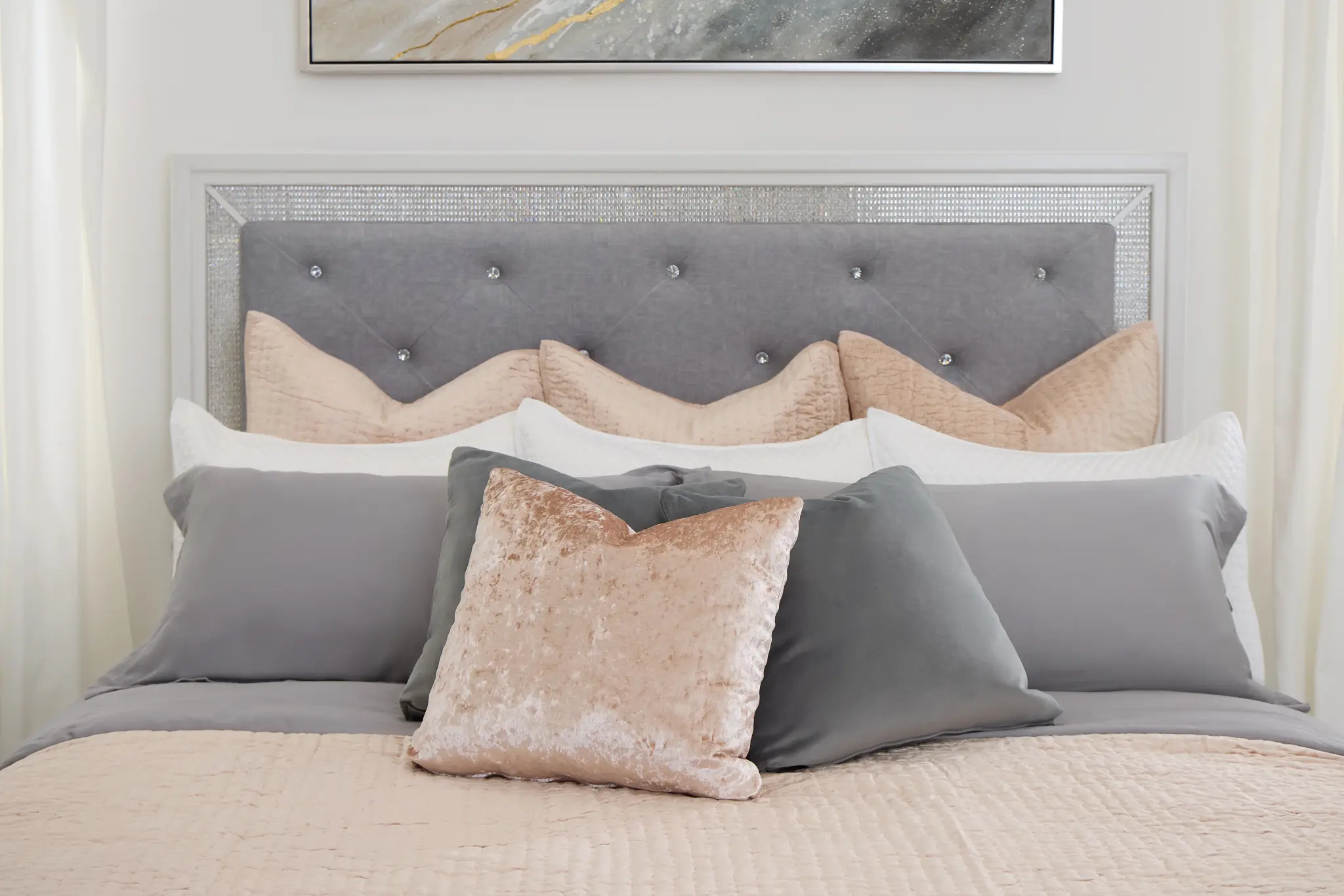 Ethereal Light Pink 20" Accent Pillow Ethereal Light Pink 20" Accent Pillow