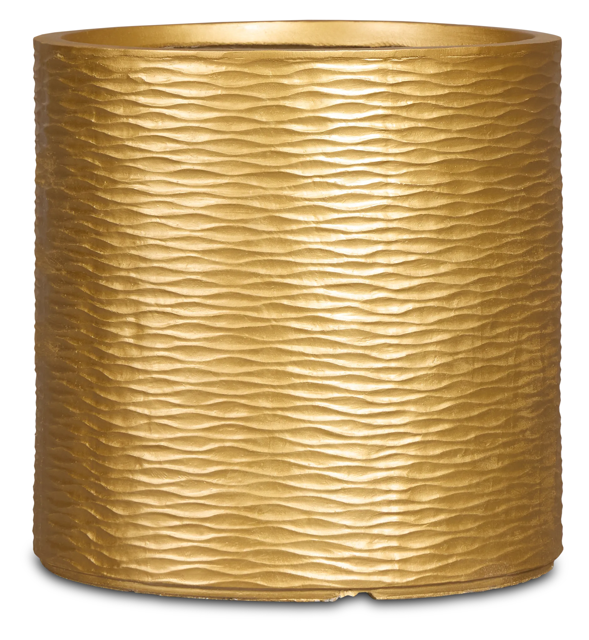 Golda Gold Medium Planter