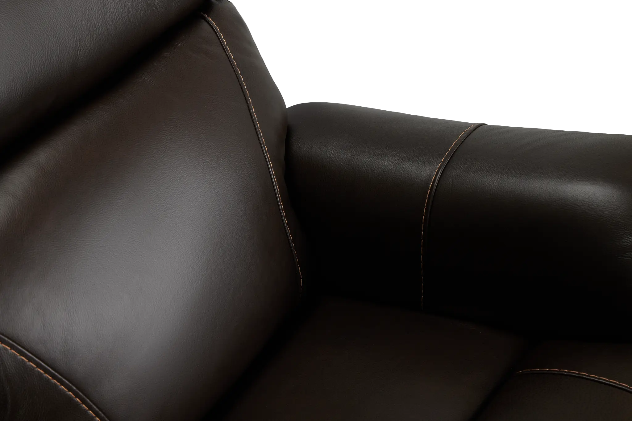 Wells Dark Brown Lthr/vinyl Power Recliner With Heat And Massage Wells Dark Brown Lthr/vinyl Power Recliner With Heat And Massage