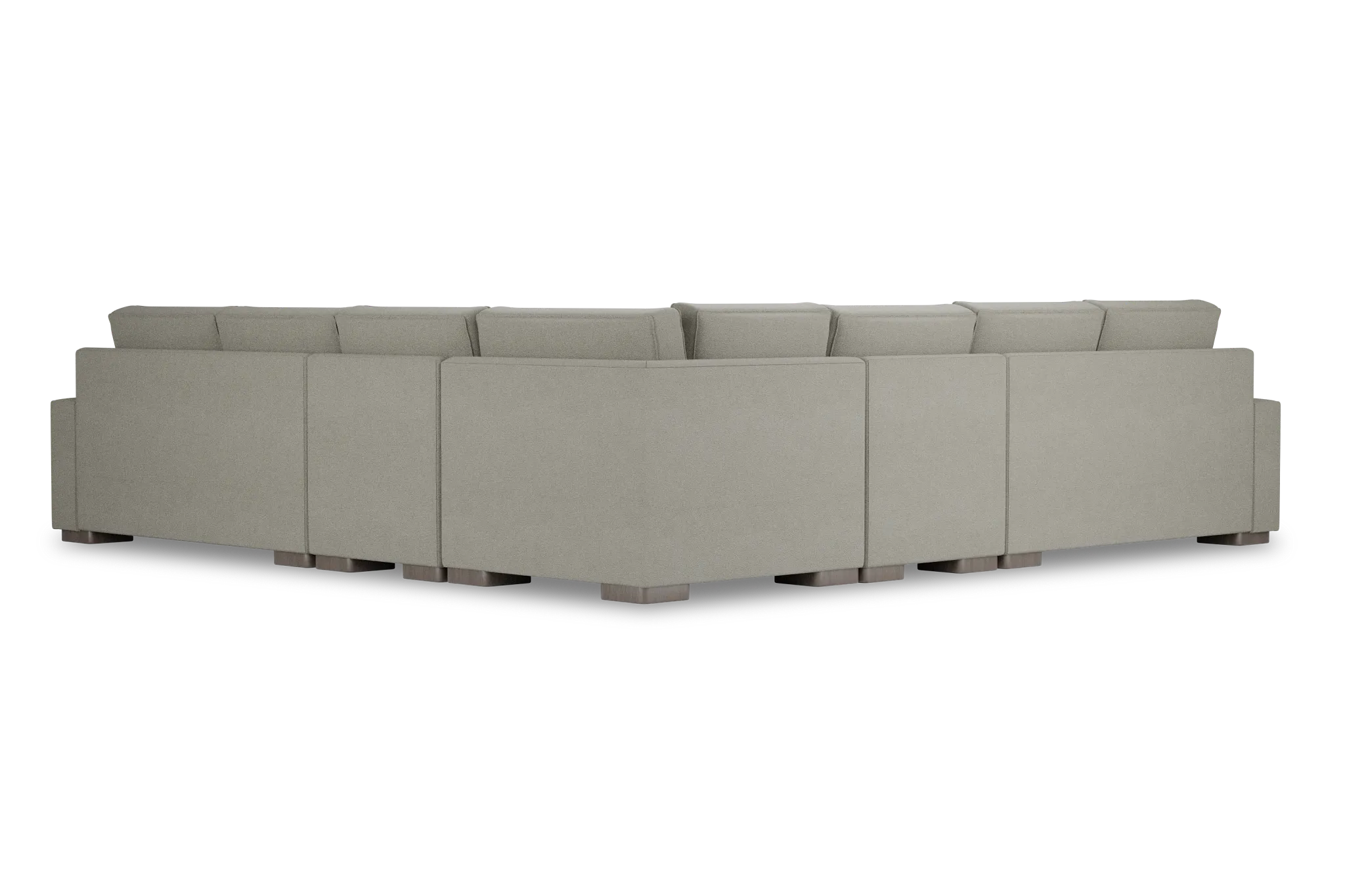 Edgewater Elite Gray Large Two-arm Sectional
