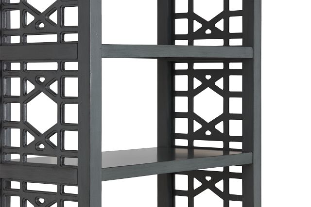 Joplin Gray Bookcase