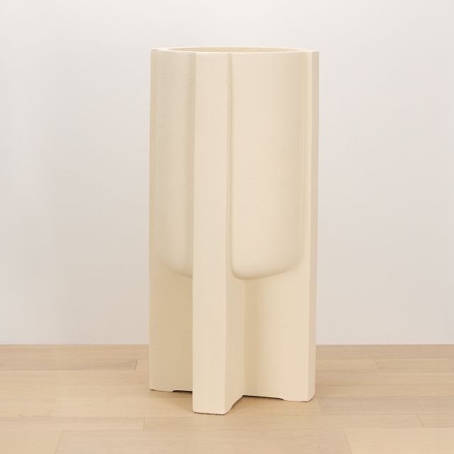 Kameron Ivory Large Planter