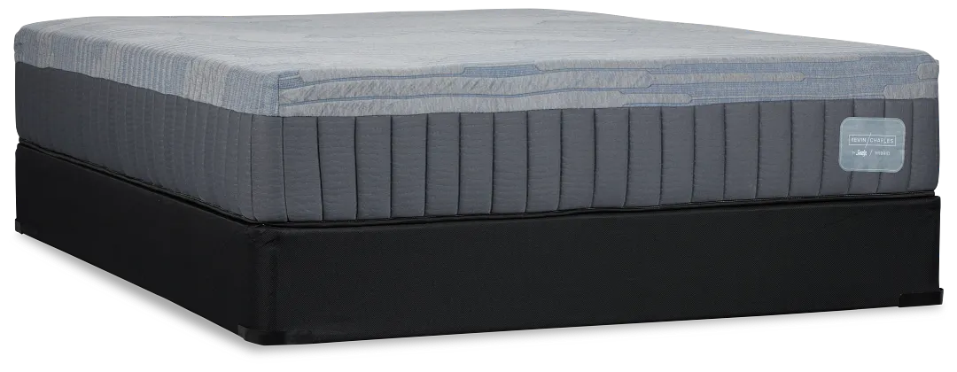 Kevin Charles By Sealy Hybrid Plush Mattress Set