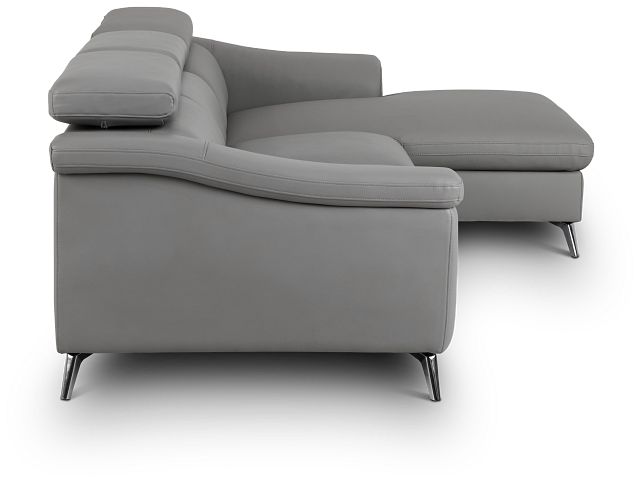 Gunner Gray Micro Right Chaise Sectional