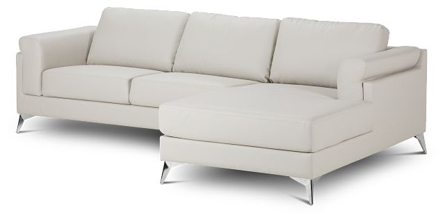 Gianna Gray Micro Right Chaise Sectional