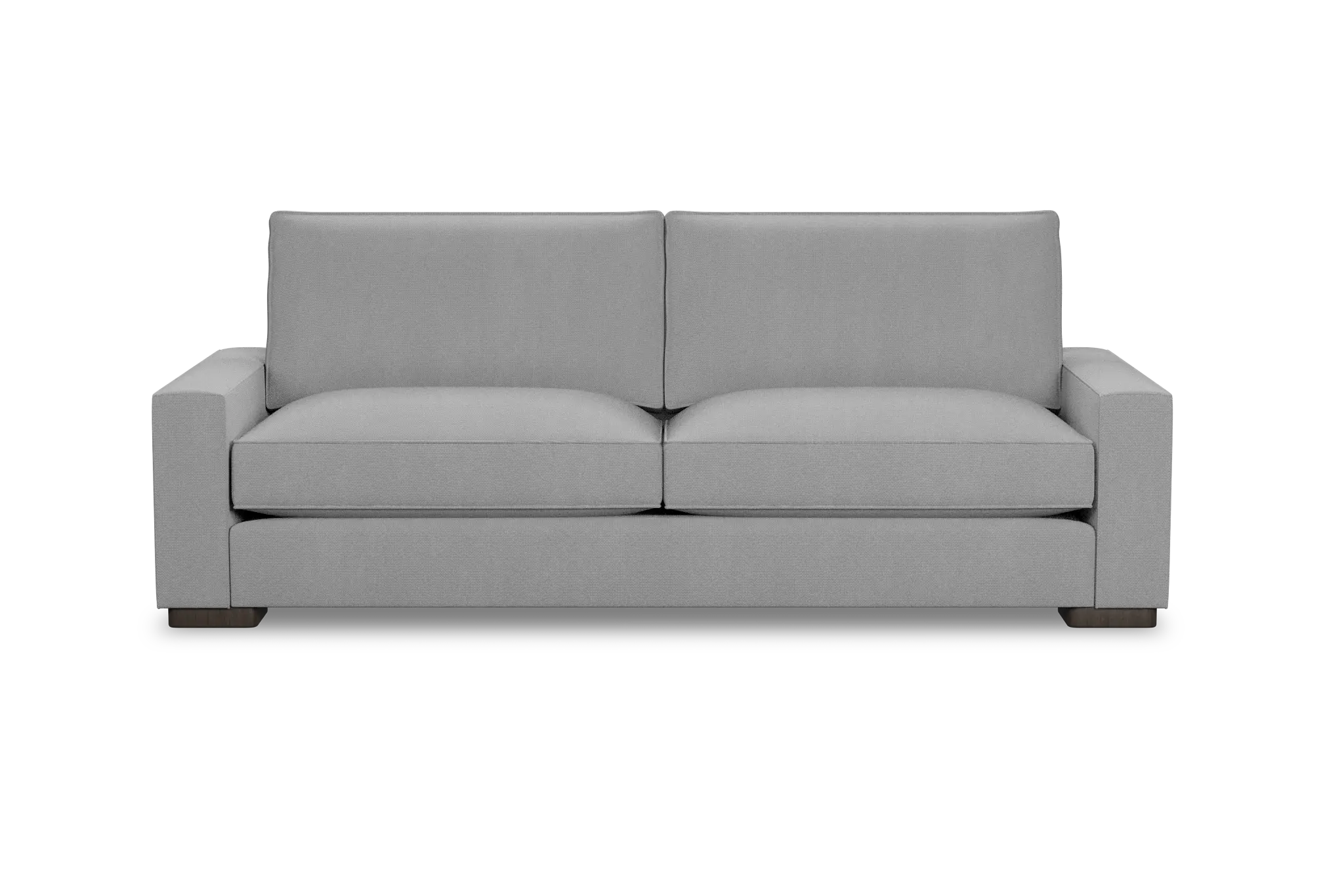 Edgewater Delray Light Gray 96" Sofa W/ 2 Cushions Edgewater Delray Light Gray 96" Sofa W/ 2 Cushions