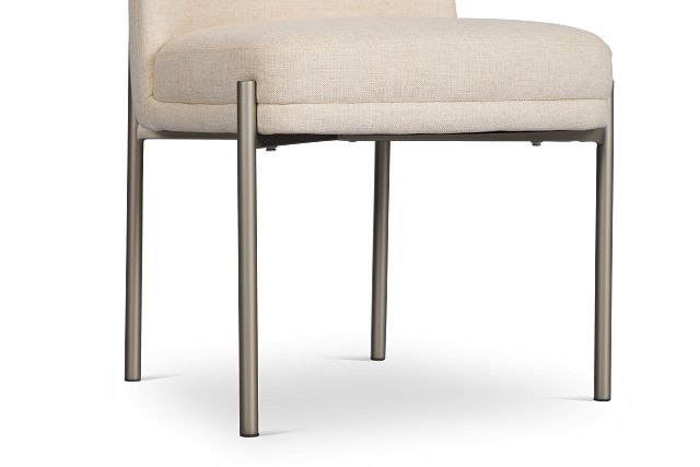 Avondale Light Beige Upholstered Side Chair