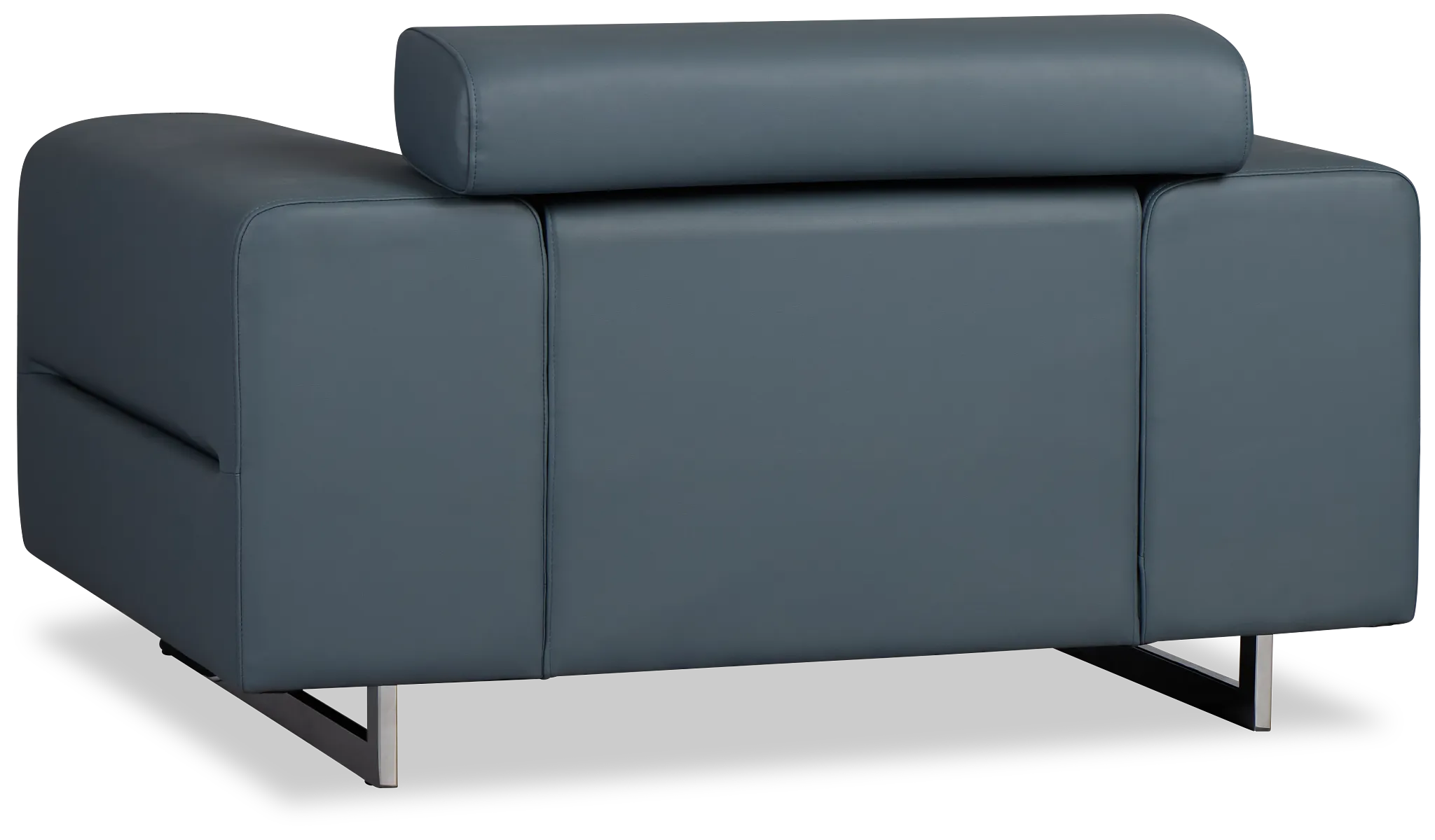 Drew Dark Blue Micro Chair