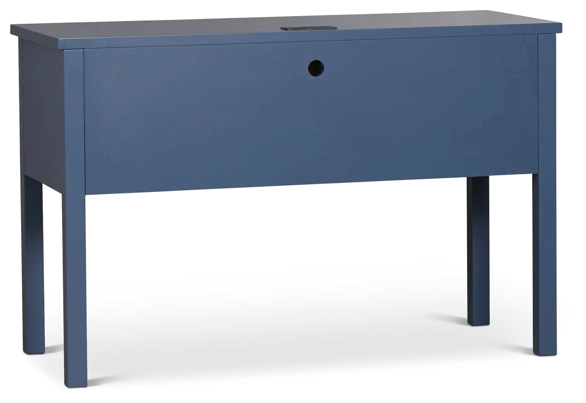 Charleston Dark Blue 3-drawer Desk Charleston Dark Blue 3-drawer Desk