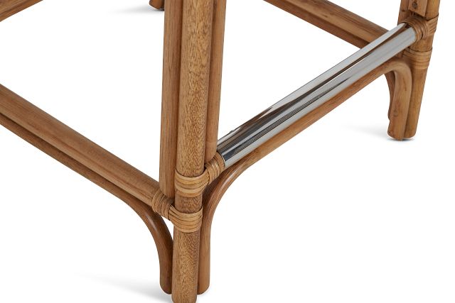 Maui Light Tone Woven 24" Barstool