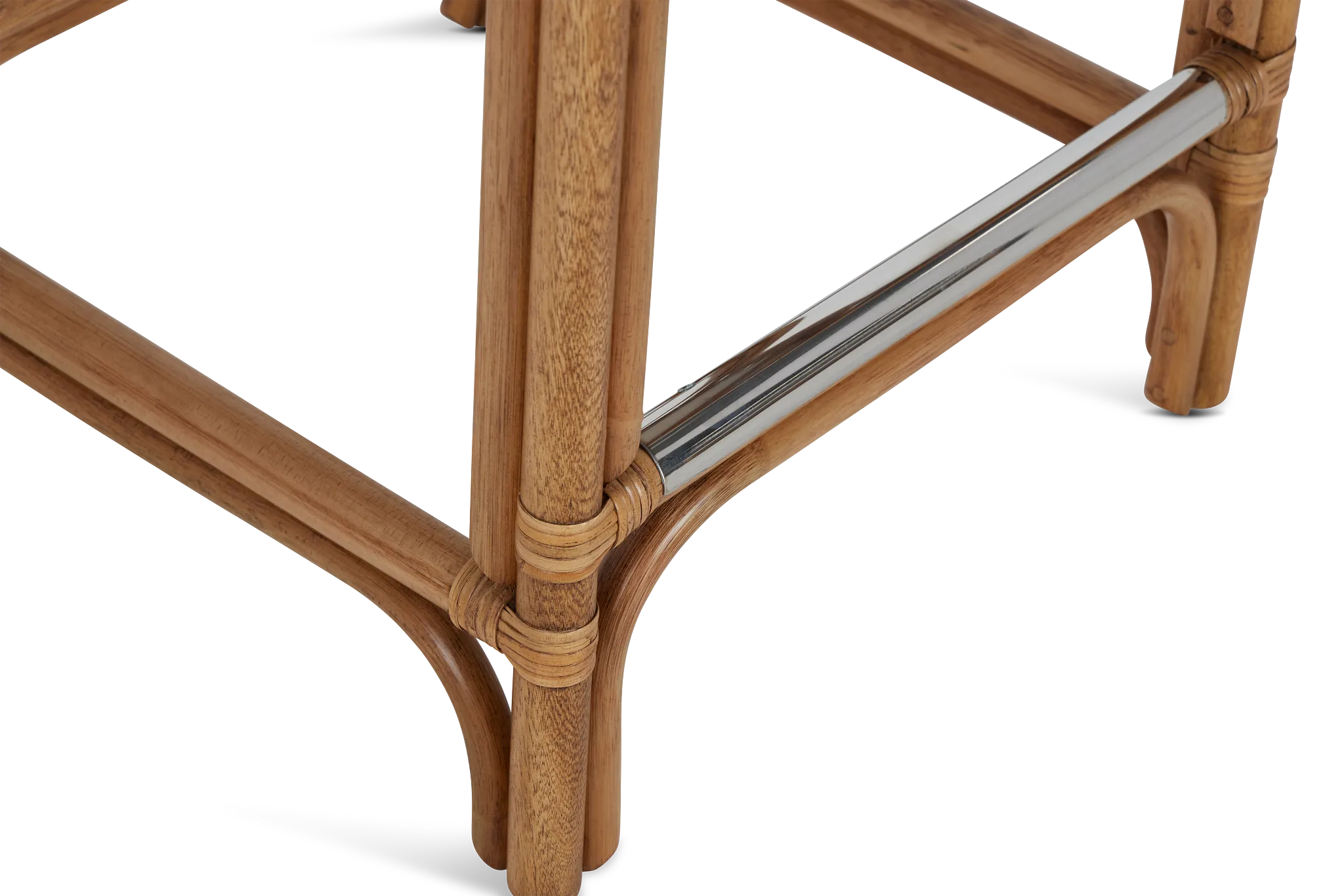 Maui Light Tonewoven 24" Upholstered Barstool