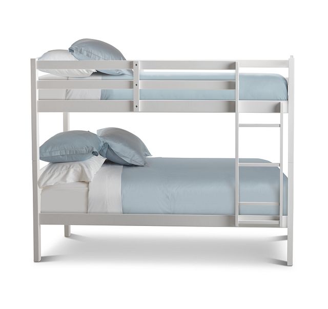 Marley White Bunk Bed (2)