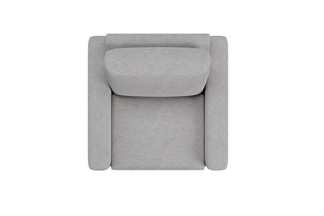 Edgewater Maguire Gray Swivel Chair