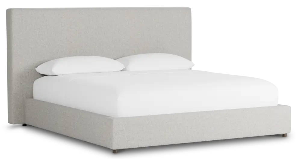 Gayton Elavation Khaki 54" Upholstered Platform Bed Gayton Elavation Khaki 54" Upholstered Platform Bed