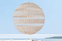 Sasha Beige Large Pendant