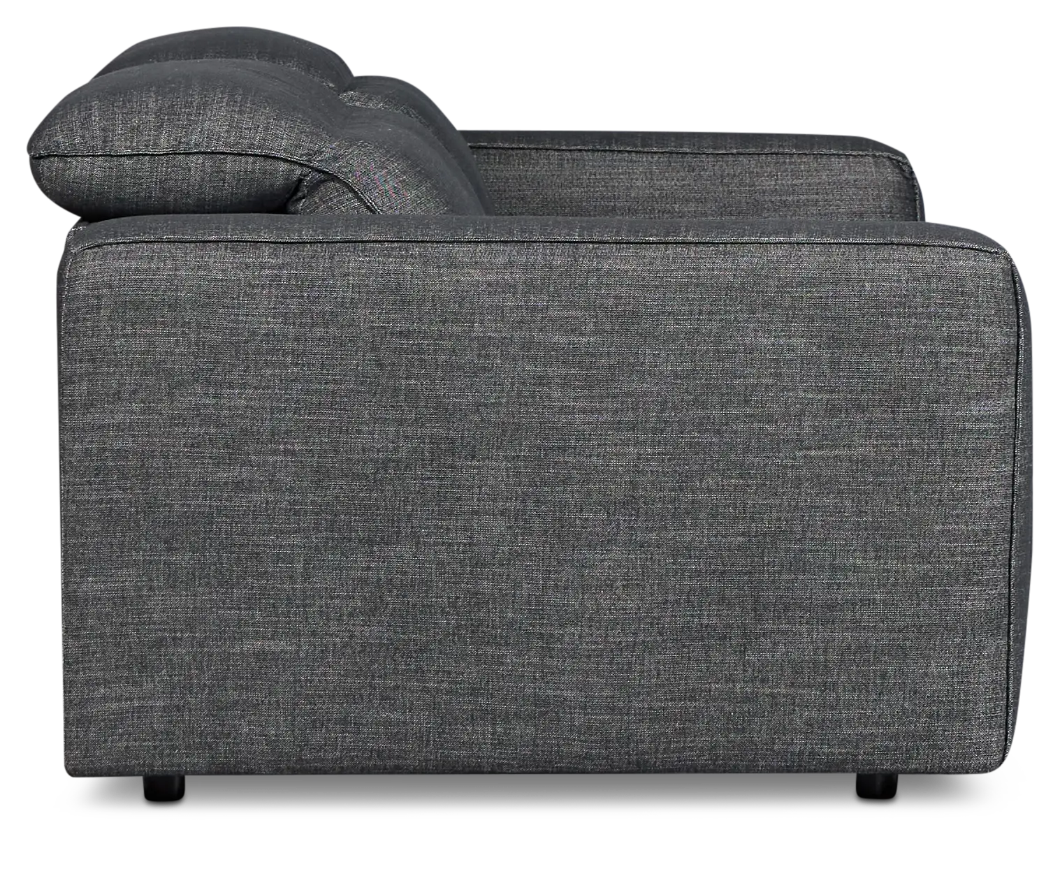 Ryland Dark Gray Fabric Power Reclining Console Sofa Ryland Dark Gray Fabric Power Reclining Console Sofa