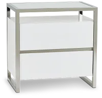 Miami White Nightstand