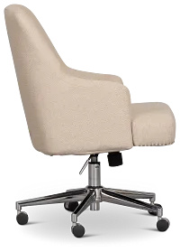 Kamri Light Beige Desk Chair