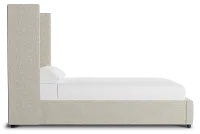 Captiva Gellar Green 60" Upholstered Shelter Bed