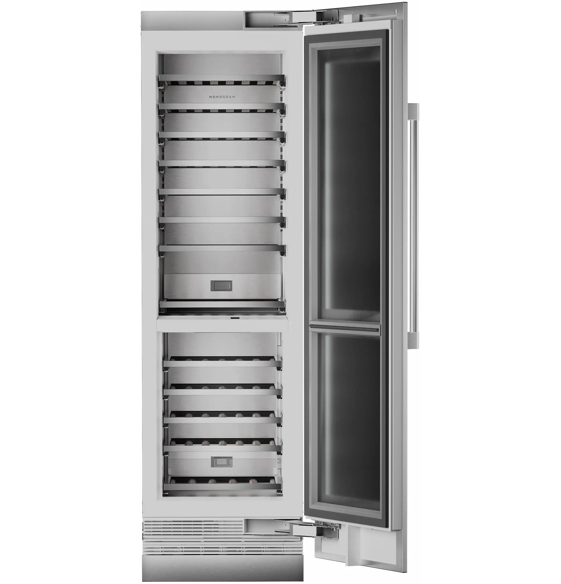 Monogram 241 Series Panel Ready 24" Side By Side Refrigerator Monogram 241 Series Panel Ready 24" Side By Side Refrigerator