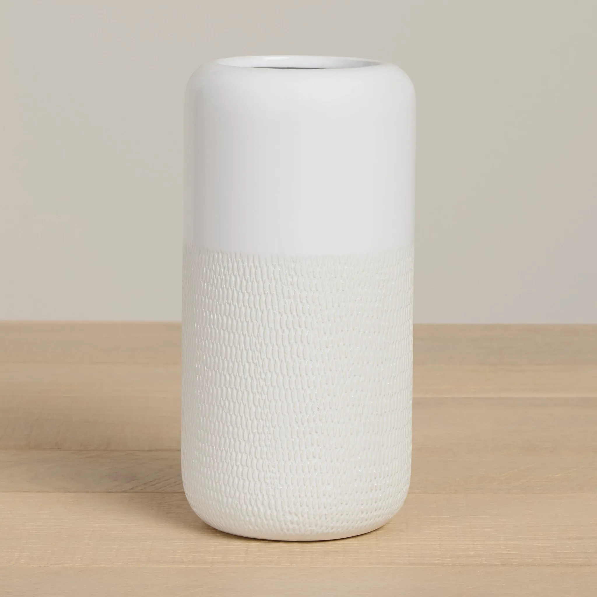 Augi White Medium Vase