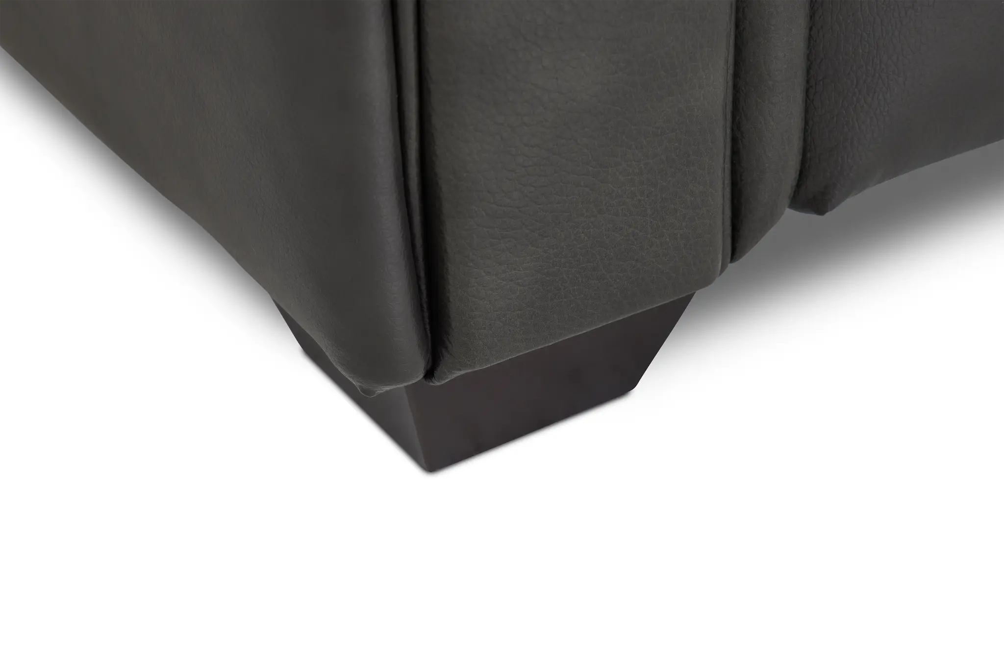 Lincoln Dark Gray Lthr/vinyl Loveseat Lincoln Dark Gray Lthr/vinyl Loveseat