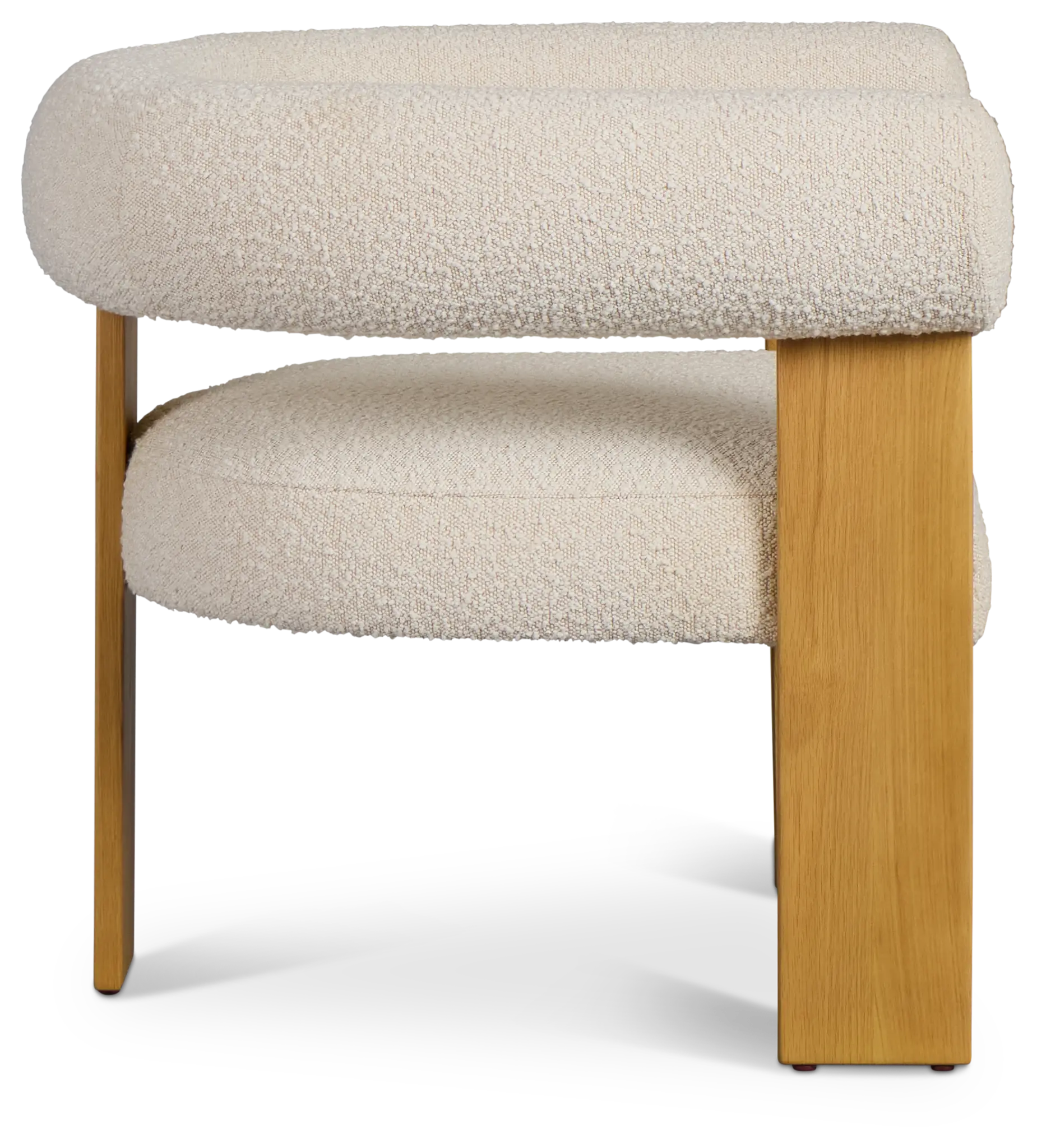 Elara White Fabric Accent Chair Elara White Fabric Accent Chair