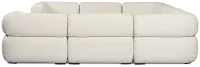 Celeste Light Beige Fabric 8-piece Modular Sectional