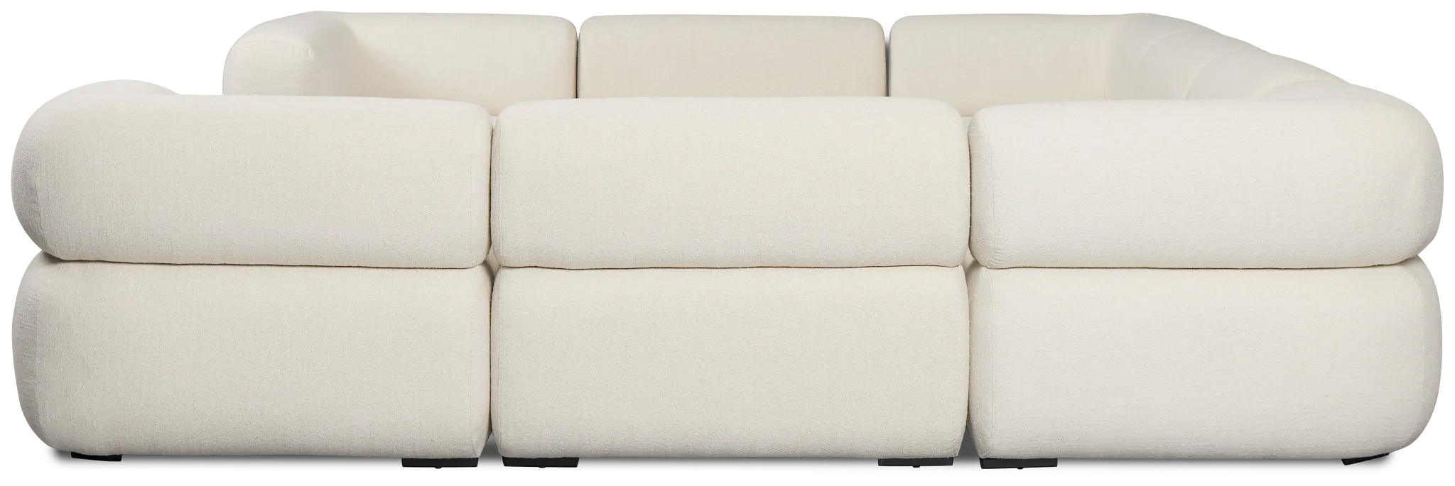 Celeste Light Beige Fabric 8-piece Modular Sectional